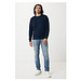 Iqoniq Etosha Lightweight Sweater aus recycelter Baumwolle, navy blau, XXL