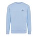 Iqoniq Etosha Lightweight Sweater aus recycelter Baumwolle, sky blue, XXL
