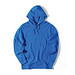 Iqoniq Jasper Hoodie aus recycelter Baumwolle, Königsblau, XXL