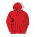 Iqoniq Jasper Hoodie aus recycelter Baumwolle, rot, M