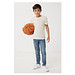 Iqoniq Koli Kids T-Shirt aus recycelter Baumwolle, natural raw, 11-12 y