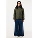 IQONIQ Maiko Damen Steppjacke aus recyceltem Polyester, khaki, XXS