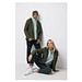 Iqoniq Makalu Damen Softshelljacke aus recyceltem Polyester, khaki, L
