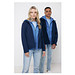 Iqoniq Makalu Herren Softshelljacke aus recyceltem Polyester, navy blau, L