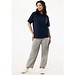 IQONIQ Nikko Heavyweight T-Shirt aus recycelter Baumwolle, navy blau, M