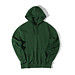 Iqoniq Rila Lightweight Hoodie aus recycelter Baumwolle, forest green, M