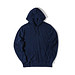 Iqoniq Rila Lightweight Hoodie aus recycelter Baumwolle, navy blau, M