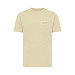 Iqoniq Sierra Lightweight T-Shirt aus recycelter Baumwolle, cream yellow, S