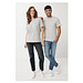 Iqoniq Sierra Lightweight T-Shirt aus recycelter Baumwolle, ungefärbte helles Grau, XXXL