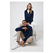 Iqoniq Talung Mikrofleece Jacke aus recyceltem Polyester, navy blau, XXXL