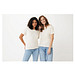 Iqoniq Yala Damen T-Shirt aus recycelter Baumwolle, natural raw, M