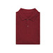 Iqoniq Yosemite Piqué-Poloshirt aus recycelter Baumwolle, burgundy, L
