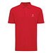 Iqoniq Yosemite Piqué-Poloshirt aus recycelter Baumwolle, rot, XXXL