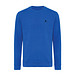 Iqoniq Zion Rundhals-Sweater aus recycelter Baumwolle, Königsblau, XS