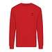 Iqoniq Zion Rundhals-Sweater aus recycelter Baumwolle, rot, XXXL