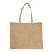Jutetasche mit Vorfach 