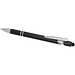 Kish Kugelschreiber mit silbernem Finish, schwarz