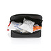 Kleines Erste-Hilfe-Set in RCS recycelter Nubuk-PU Tasche, schwarz