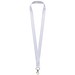 Lana Sublimation Lanyard, weiss, 10mm
