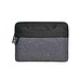 Laptop-Mappe ELEGANCE, schwarz-grau meliert