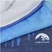 Lara Sublimation-Multi-Schal mit Fleece-Schicht und Säumen, weiss