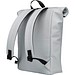 Recycled PU Roll-Top Rucksack Lennon, Hellblau