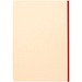 Liliana A5 Zuckerrohr und RPET Softcover Notizbuch, Brick