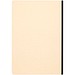 Liliana A5 Zuckerrohr und RPET Softcover Notizbuch, schwarz