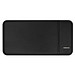 Loop 10.000 mAh Powerbank aus recyceltem Kunststoff, schwarz