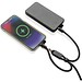 LoopAmp 60W Handgelenksband für Smartphones aus RCS rPET, schwarz