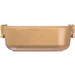 Lunchbox mit Bambusdeckel und Bügelverschluss, beige