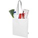 Madras Blend 140 g/m² Tragetasche aus GRS-recycelter Baumwolle 7L, weiss