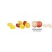 Midi Dose, weiß, Mini Bonbons Fruchtmix, inkl. Druck