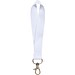 Mini Sublimation Schlüsselband, weiss, 25mm