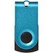 Mini USB-Stick, aquablau, 8GB