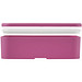 MIYO Lunchbox, magenta, weiß