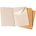 MOLESKINE® Notizbuch Cahier Journal Taschenformat, blanko, kraft brown