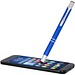 Moneta Kugelschreiber mit Metall Touchpen (blaue Mine), royalblau