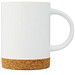 Neiva 425 ml Keramiktasse mit Korkboden, weiss