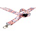 Neve Sublimation Lanyard für mit Loop, schwarz, 25mm