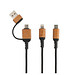 Ohio 6-in-1-Kabel aus RCS zertifiziert recyceltem Kunststoff, schwarz