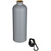 Oregon 750 ml matte RCS-zertifizierte, einwandige Trinkflasche aus recyceltem Edelstahl mit Karabinerhaken, grau