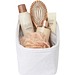 Pack 500 g/m² Aware™ Kulturbeutel aus Recyclingmaterial, weiss