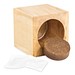 Pflanz-Holz Büro Star-Box mit Samen, Basilikum, 1-seit. Druck