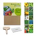 Pflanz-Set, 3er-Set, Ringelblume / Vergissmeinnicht / Sonnenblume, 1-seit. Druck