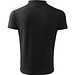 Polohemd Herren Pique Polo, 2XL, ebony grau