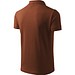Polohemd Herren Pique Polo, 2XL, schokolade