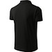 Polohemd Herren Pique Polo, 2XL, schwarz