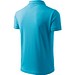 Polohemd Herren Pique Polo, 2XL, türkisblau