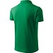 Polohemd Herren Pique Polo, S, grasgrün